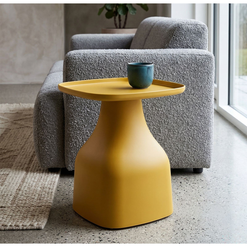Tavolinetto Gea Giallo H50 Mauro Ferretti | Levante Shop