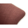 Poltrona Girevole Siena Bordeaux cm 83,5x66x80 (seduta Altezza cm 42)