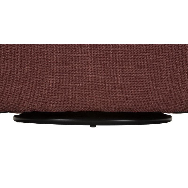 Poltrona Girevole Siena Bordeaux cm 83,5x66x80 (seduta Altezza cm 42)