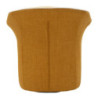 Poltrona Girevole Siena Senape cm 83,5x66x80 (seduta Altezza cm 42)