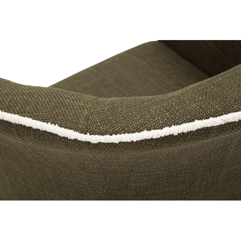 Poltrona Girevole Siena Verde cm 83,5x66x80 (seduta Altezza cm 42)