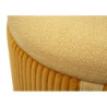 Puff Con Contenitore Bolzano Senape Set 2 Pz cm ø 38x38-32x28