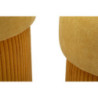 Puff Con Contenitore Aspen Senape Set 2 Pz cm ø 42x44-35x37