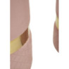 Puff Con Contenitore Sheffild Rosa Set 2 Pz cm ø 37x42-28x35