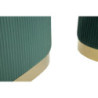 Panca Con Contenitore E Sgabelli Shopy Verde Set 3 Pz cm 80x37x42-29x35