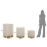 Espositore Con Contenitore Shop Set 3 Pz cm ø 60x80-50x60-40x40