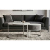 Tavoli Da Caffe' Greys Coppia cm ø 70x45-50x40
