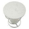 Tavolinetto Heart Argento cm ø 40x45,5