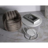 Tavolinetto Heart Argento cm ø 40x45,5