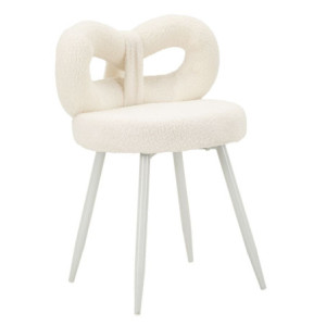 Sedia Mini Ilary Bianca cm ø 40x67 (altezza Seduta cm 46)
