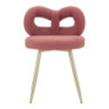Sedia Mini Ilary Rosa cm ø 40x67 (altezza Seduta cm 46)