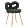 Sedia Mini Ilary Verde cm ø 40x67 (altezza Seduta cm 46)