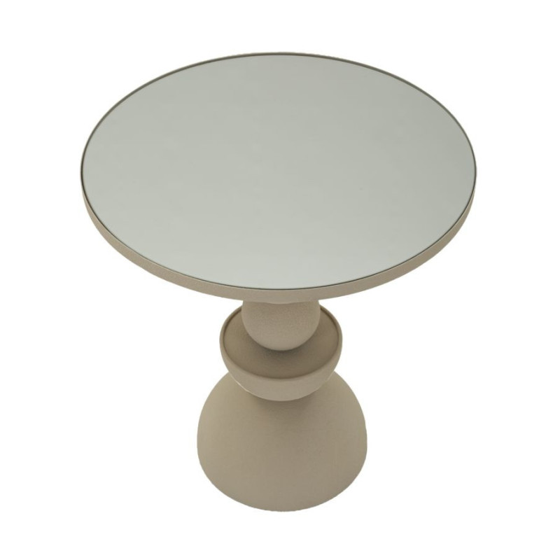 Tavolinetto Dune Con Specchio cm ø 45x49,5
