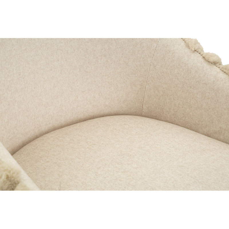 Sgabello Bar Alaska -a- Crema Set 2 Pz cm 52x46x111 (altezza Seduta cm 78)