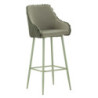 Sgabello Bar Alaska -a- Verde Set 2 Pz cm 52x46x111 (altezza Seduta cm 78)