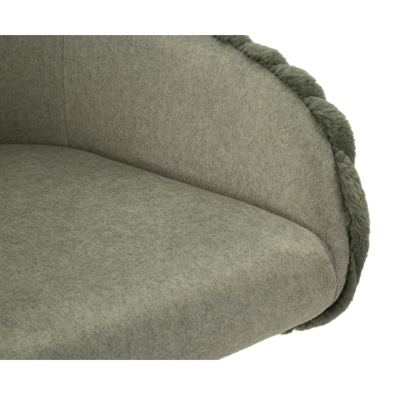 Sgabello Bar Alaska -a- Verde Set 2 Pz cm 52x46x111 (altezza Seduta cm 78)