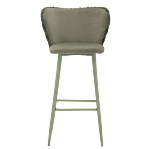Zoom Sgabello Bar Alaska -b- Verde Set 2 Pz cm 55x58x106 (altezza Seduta cm 77)