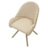 Sedia Stoccolma -a-crema Set 2 Pz cm 58x53x85