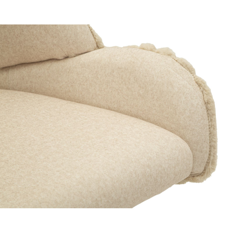 Sedia Stoccolma -a-crema Set 2 Pz cm 58x53x85
