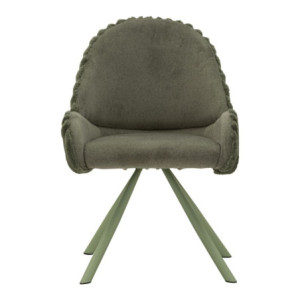 Zoom Sedia Stoccolma -a- Verde Set 2 Pz cm 58x53x85