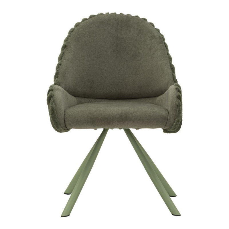 Sedia Stoccolma -a- Verde Set 2 Pz cm 58x53x85