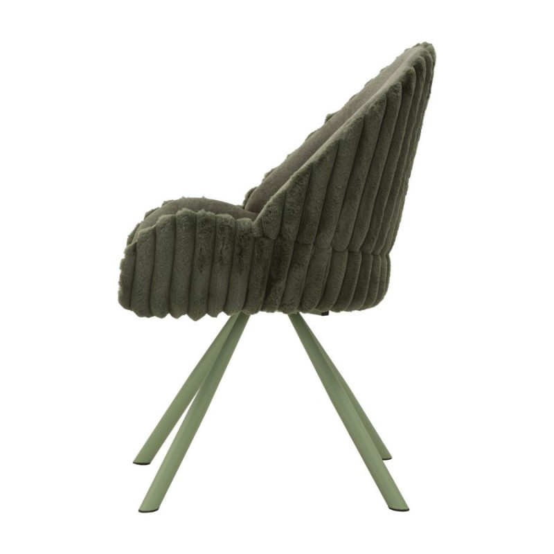 Sedia Stoccolma -a- Verde Set 2 Pz cm 58x53x85