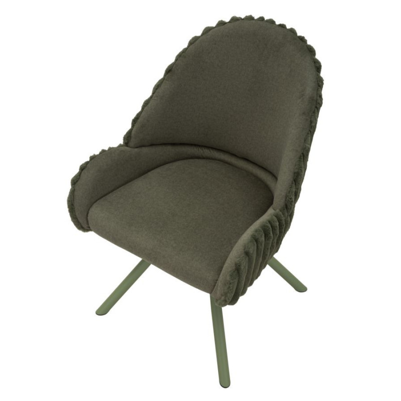 Sedia Stoccolma -a- Verde Set 2 Pz cm 58x53x85
