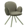 Sedia Stoccolma -b- Verde Set 2 Pz cm 64x68x83 (altezza Seduta cm 45)
