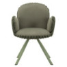 Sedia Stoccolma -b- Verde Set 2 Pz cm 64x68x83 (altezza Seduta cm 45)