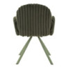 Sedia Stoccolma -b- Verde Set 2 Pz cm 64x68x83 (altezza Seduta cm 45)