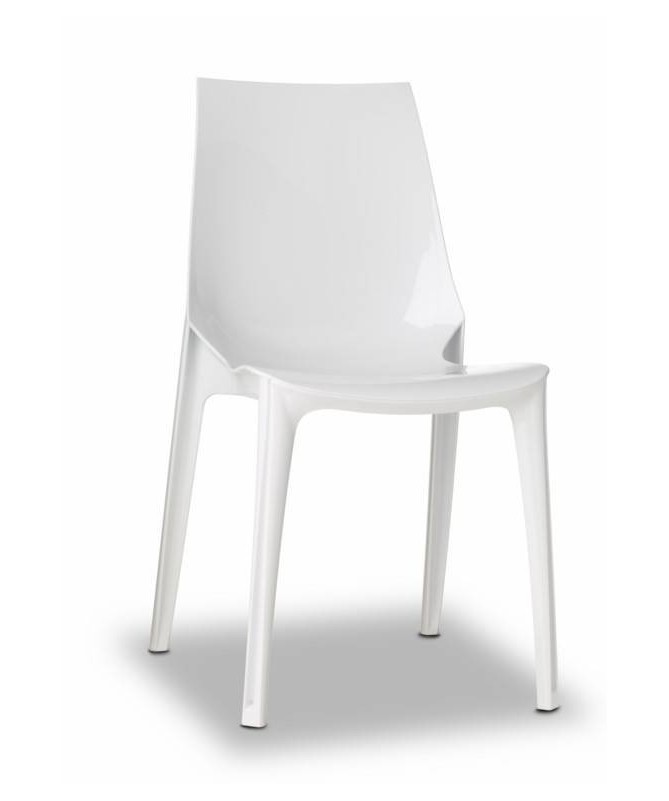 Sedia Vanity Chair set da 4 policarbonato Made in Italy