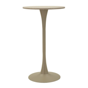 Tavolo Bar Alaska Crema cm ø 60x106