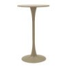 Tavolo Bar Alaska Crema cm ø 60x106