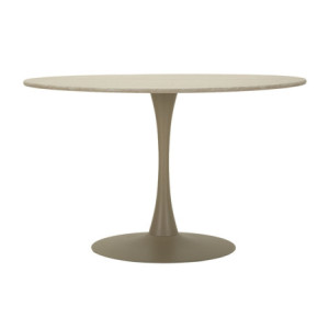 Tavolo Da Pranzo Stoccolma Crema cm ø 120x76