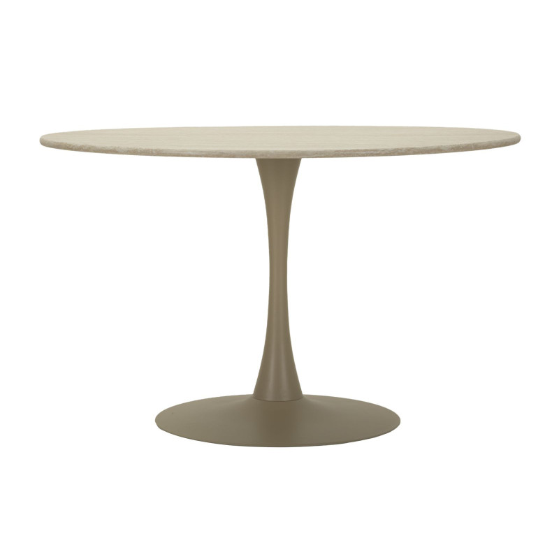 Tavolo Da Pranzo Stoccolma Crema cm ø 120x76