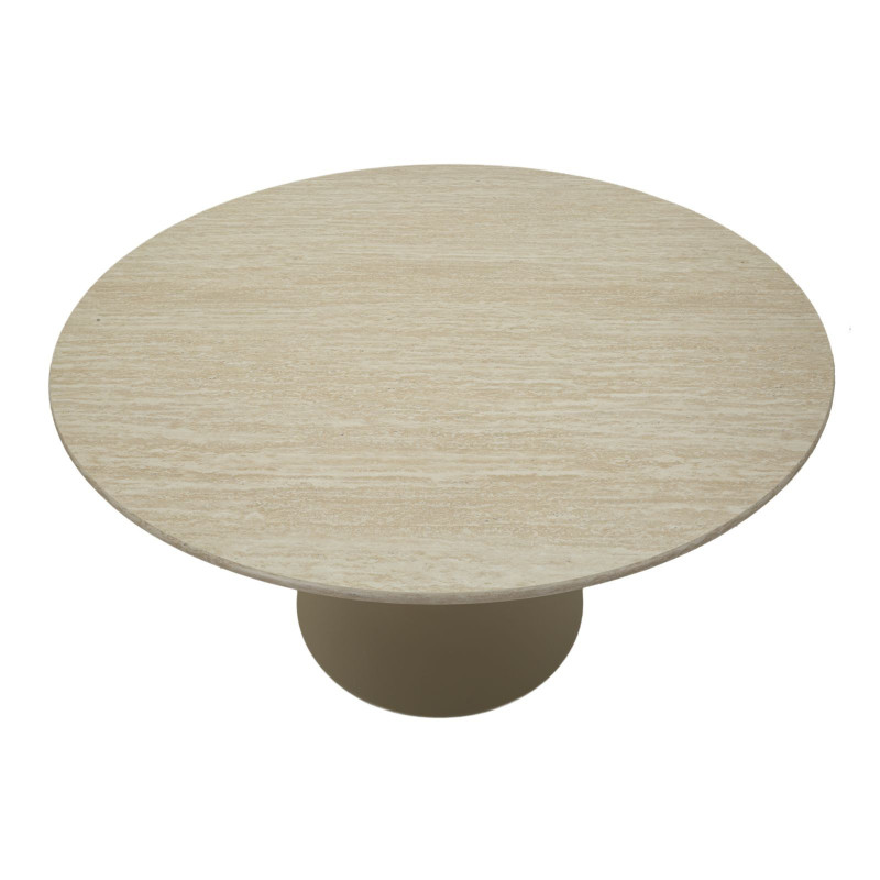 Tavolo Da Pranzo Stoccolma Crema cm ø 120x76