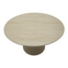 Tavolo Da Pranzo Stoccolma Crema cm ø 120x76