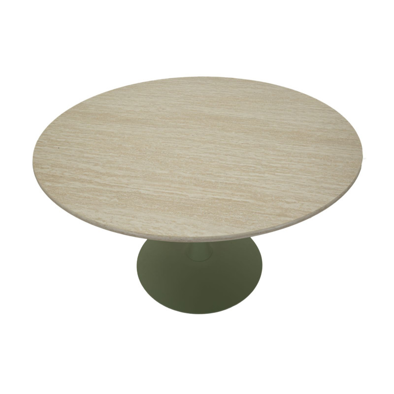 Tavolo Da Pranzo Stoccolma Verde cm ø 120x76