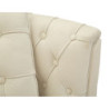 Divanetto Budapest Crema Con Cuscini cm 130x83x91