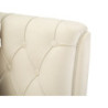 Poltrona Budapest Crema Con Cuscino cm 88x83x91