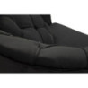Poltrona Budapest Nera Con Cuscino cm 88x83x91