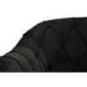 Poltrona Budapest Nera Con Cuscino cm 88x83x91