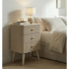 Comodino 3 Cassetti Shy cm 37,5x34x61
