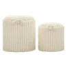 Puff Goteborg Coppia cm ø 40x42-31x32