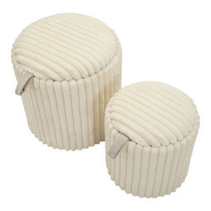 Zoom Puff Goteborg Coppia cm ø 40x42-31x32