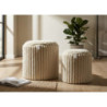 Puff Goteborg Coppia cm ø 40x42-31x32