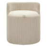 Puff Da Toletta Dublino Con Contenitore cm ø 47x53