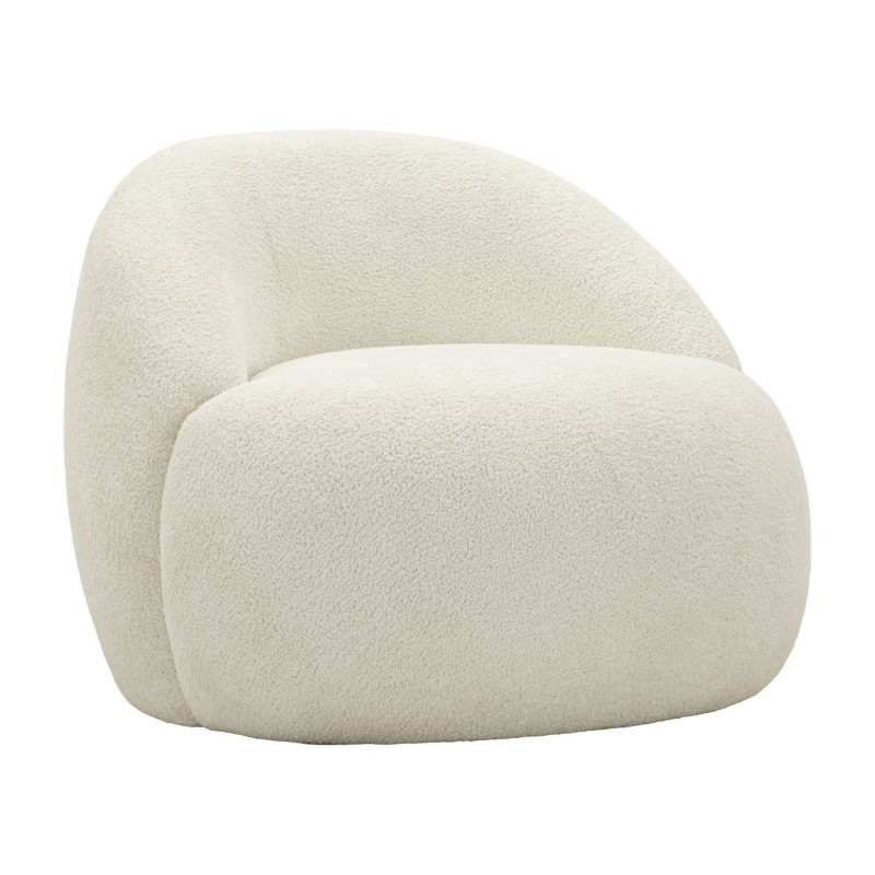 Poltrona Ginevra Bianca cm 81x78x64