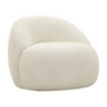 Poltrona Ginevra Bianca cm 81x78x64