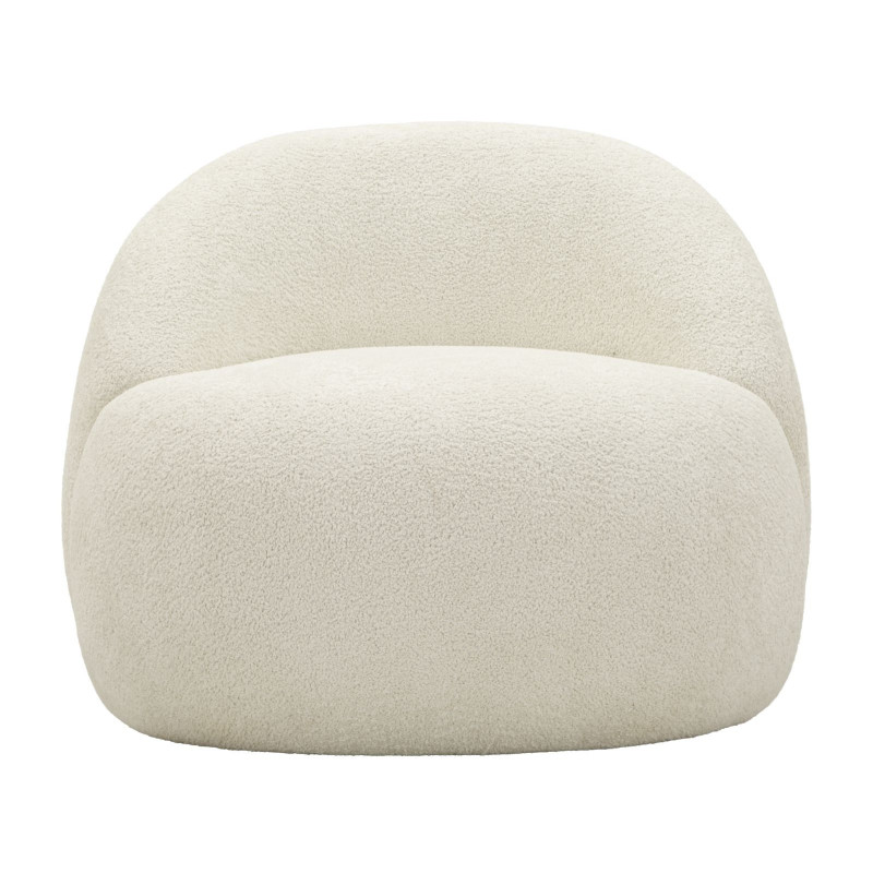 Poltrona Ginevra Bianca cm 81x78x64